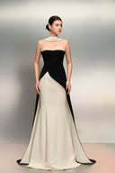 Lulwa Pearl-Embellished Silk Taffeta Evening Gown for women, from 21SIX, The Viet Concept