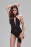 XITA • Black Halter Tankini