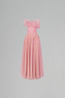 CALISTA • Pink Floréa Maxi Dress