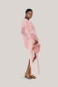 Lanata Blouson Flute Sleeved Chiffon Extra Short Length Set for women, from DAS LA VIE, The Viet Concept 