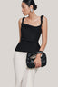 Chu Hourglass Sleeveless Silk Organza Top for women, from TINH, The Viet Concept 
