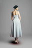 Plumeria A-line Spaghetti Strap Jacquard Midi Dress for women, from Maison Des Copains, The Viet Concept 