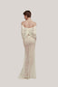 Phoebe Mermaid Off-Shoulder Lace Floor Length Set for women, from POEM, The Viet Concept 