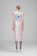 Blush of Azalea Midi Dress for women, from Tiny Ink, The Viet Concept 