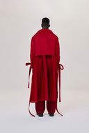 Pleat Trench Long Coat for men, from CAOSTU, The Nam Concept 