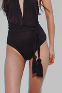 XITA • Black Halter Tankini