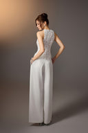 3D Floral Lace Peplum Top for women, from KEIRA TONG, The Viet Concept 