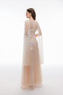 JOSÉPHINE • Grainne Tulle Sculpted Floor-Length Gown