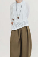 Eudon Pleated Knit T-Shirt for men, from AIN, The Nam Concept 