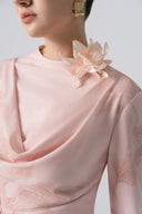 L'ALLÉE • Blossom Drift Pink Fishtail Gown