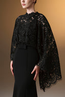 IHF ATELIER • Rouge Royale French Lace Mermaid Evening Gown