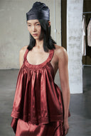 Lam Phiem Halter Silk Flow Gown for women, from DAS LA VIE, The Viet Concept 