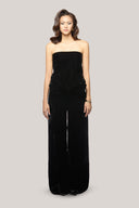 Deidre Strapless Open Shoulder Velvet Top for women, from Das La Vie , The Viet Concept 