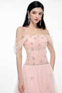 Liora Crystal Bloom Corset Gown for women, from JOSEPHINE, The Viet Concept 