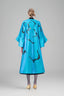 Poppy of the Moon Coat in Blue for women, from Tiny Ink, The Viet Concept 
