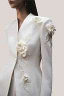 Bianca Structured Long Sleeved Twill Blazer for women, from HOBB, the Viet Concept 