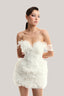 White 3D Floral Skirt for women, from MUST HAVE, The Viet Concept 
