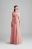 Pink Floréa Maxi Dress for women, from Calista, The Viet Concept 