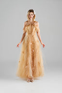 Celeste Couture Soft Tulle Organza Evening Gown for women, from MADDY HATES ROSE, The Viet Concept