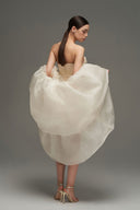 Celestia Crystal Corset Bell Mini Dress for women, from IHF STUDIO, The Viet Concept 
