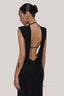 Black Collin Maxi Dress for women, from PHAM STUDIO, The Viet Concept 
