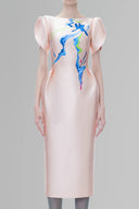 Blush of Azalea Midi Dress for women, from Tiny Ink, The Viet Concept 