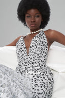 Snow Leopard Girl Maxi Dress for women, from Mr Crazy & Lady Sexy, The Viet Concept 