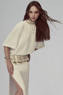 White Radiara Maxi Dress for woman, from POEM, The Viet Concept 