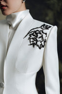 Emanuel Lumière Hourglass Embellished Tailored Suit Jacket for women, from HOBB, The Viet Concept 