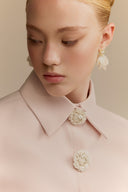 WHITE PLAN • Quincy Carolan Sculpted Midi Dress