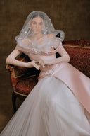 WHITE PLAN • Elin Taffeta Corset and Tulle Skirt Set