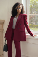 Red Nelson Flared Pants for women, from HOBB, The Viet Concept 