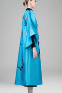 Poppy of the Moon Coat in Blue for women, from Tiny Ink, The Viet Concept 