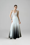 Lita Crystal Ombre Mesh Bodysuit & Maxi Skirt Set for women, from DANG PHONG DESIGNER, The Viet Concept