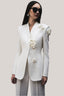 Bianca Structured Long Sleeved Twill Blazer for women, from HOBB, the Viet Concept 