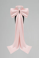 Strapless Fold Over Midi Dress with Oversized Bow Back Train for women, from IHF STUDIO, The Viet Concept 