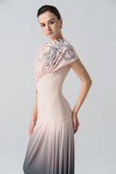 L'ALLÉE • Blush Horizon Ombre Midi Dress