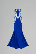 Regalia Acanthus Embroidered Crepe Mermaid Gown for women, from IHF ATELIER, The Viet Concept