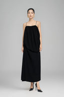 Black Viola Strap Top for women, from Lam.D, The Viet Concept 