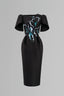 Luminous Secret Midi Dress for women, from Tiny Ink, The Viet Concept 