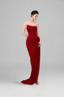 Red Tracy Maxi Dress for women, from BYDI, The Viet Concept 