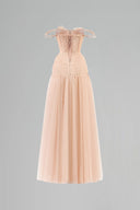 Estrel Crystal-Embellished Chantilly Lace Gown for women, from CALISTA, The Viet Concept