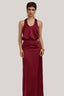  Hesperus Blouson Scoop Neck Silk Floor Length Dress for women, from POEM, The Viet Concept 
