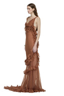 Marinelle Fluid Elegance Maxi Dress for women, from DAS LA VIE, The Viet Concept 