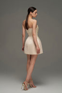 Celestia Crystal Corset Bell Mini Dress for women, from IHF STUDIO, The Viet Concept 