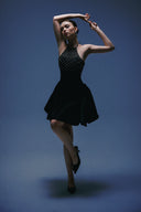 Ellen Crystal Embellished Satin Mini Dress for women, from DANG PHONG DESIGNER, The Viet Concept