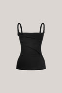 Chu Hourglass Sleeveless Silk Organza Top for women, from TINH, The Viet Concept 