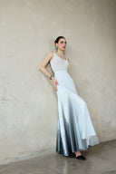 Lita Crystal Ombre Mesh Bodysuit & Maxi Skirt Set for women, from DANG PHONG DESIGNER, The Viet Concept