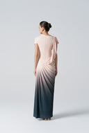 L'ALLÉE • Blush Horizon Ombre Midi Dress