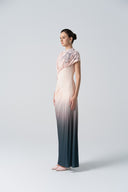L'ALLÉE • Blush Horizon Ombre Midi Dress